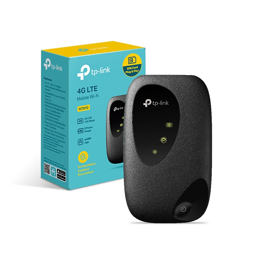 Immagine di ROUTER HOTSPOT PORTATILE 4G LTE WIRELESS TP-LINK M7010