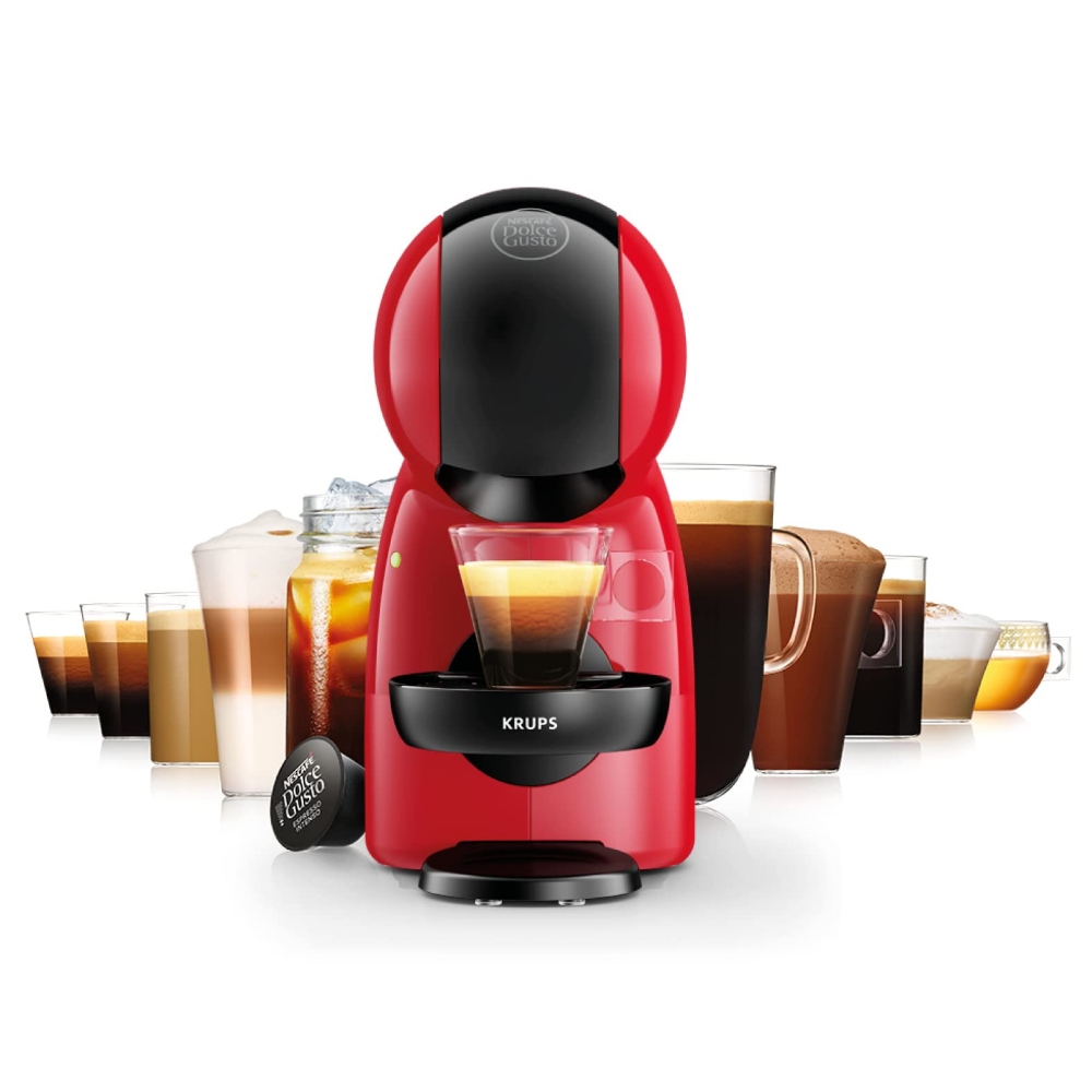 Immagine di MACCHINA DA CAFFE' KRUPS NESCAFE' DOLCE GUSTO PICCOLO XS KP1A35P RED