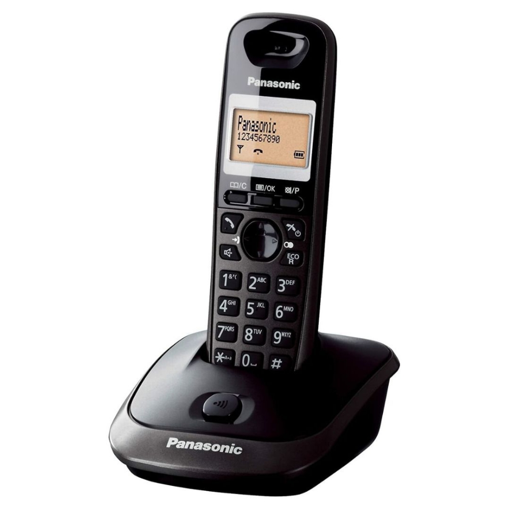 Immagine di CORDLESS PANASONIC KX-TG2511JTT CON VIVAVOCE NERO TITANIO
