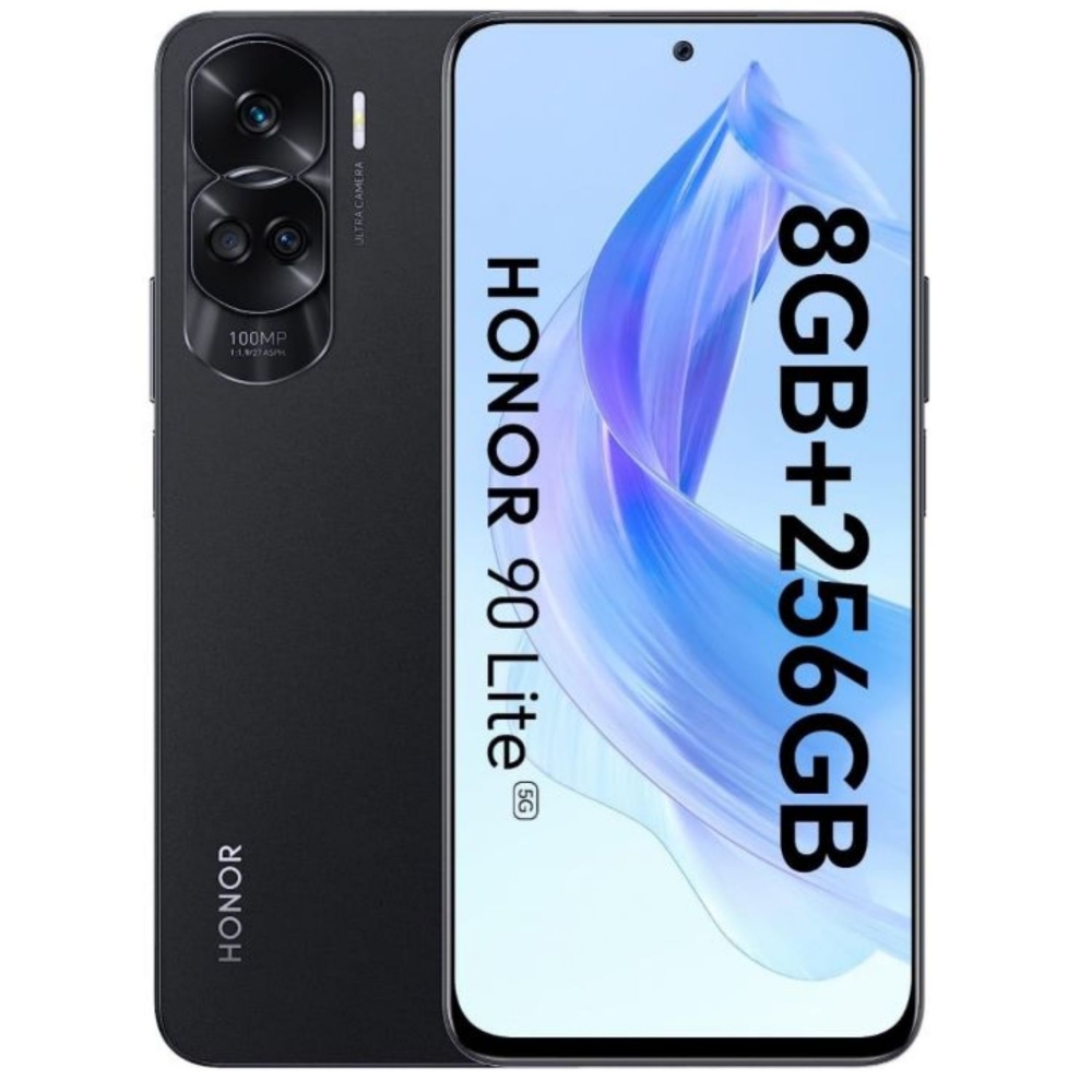 Immagine di SMARTPHONE HONOR 90 LITE 5G 8+256GB MIDNIGHT BLACK EUROPA