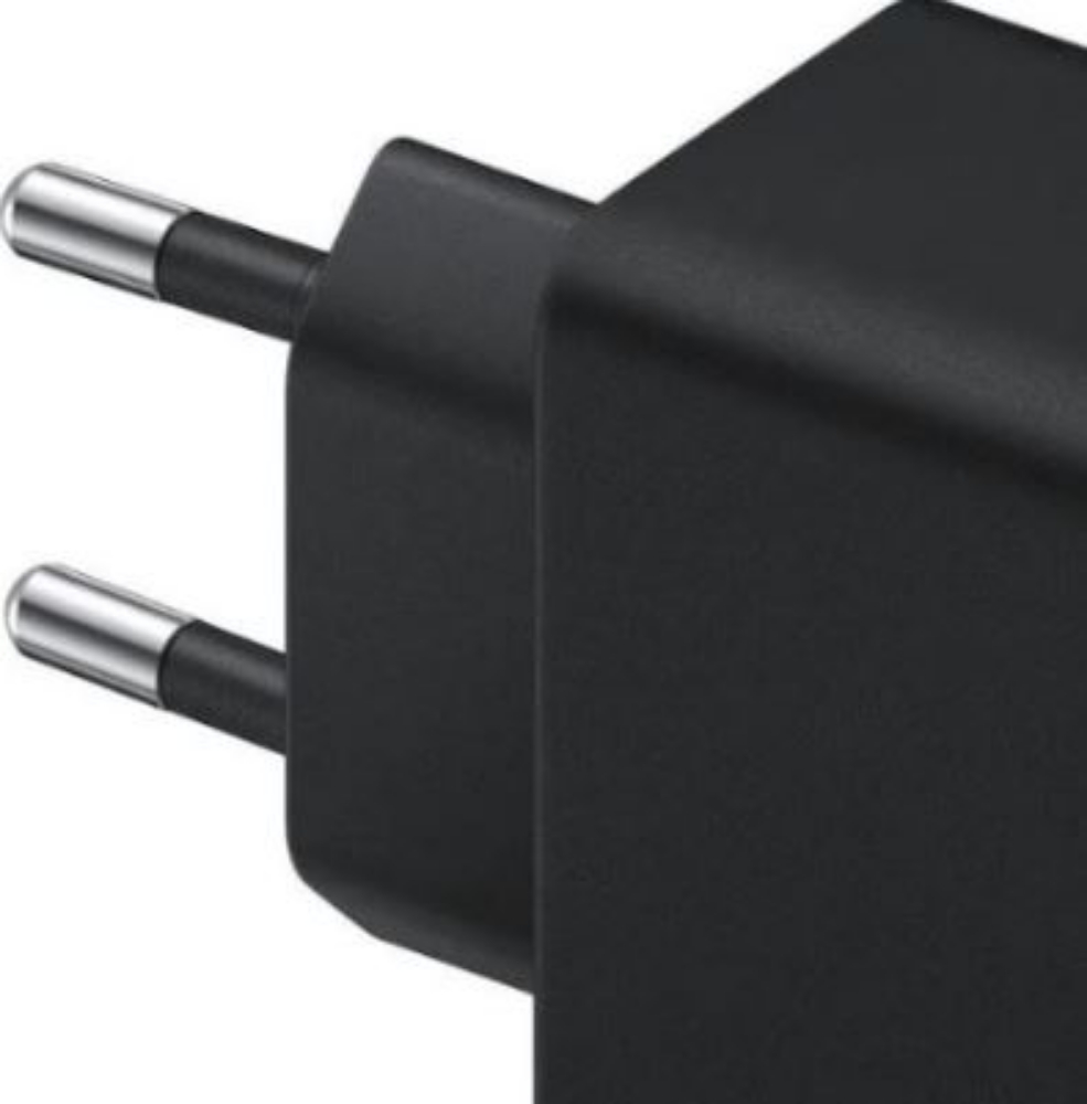 Immagine di CARICABATTERIA DA RETE SAMSUNG SUPER FAST CHARGING 65W EP-T6530NBEGEU 2 PORTE USB-C/1 PORTA USB-A BLACK