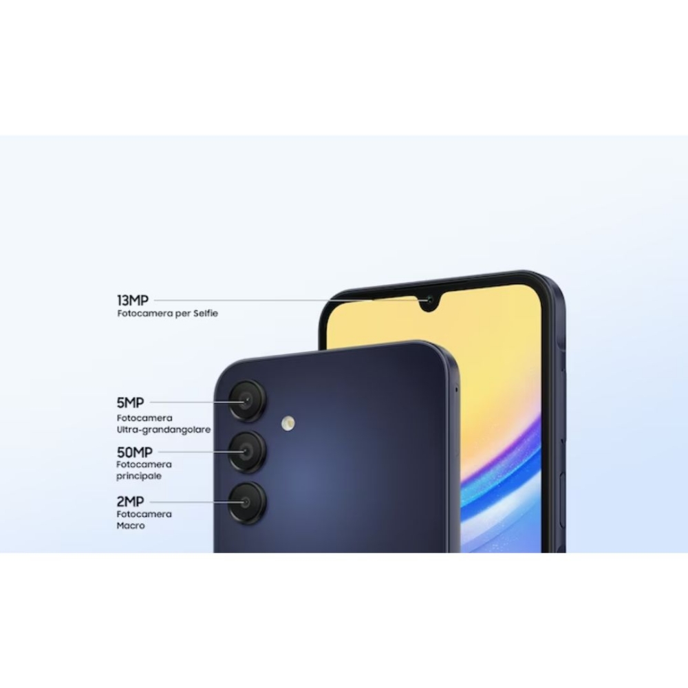 Picture of SMARTPHONE SAMSUNG A166 GALAXY A16 5G 128GB DUOS LIGHT GRAY ITALIA