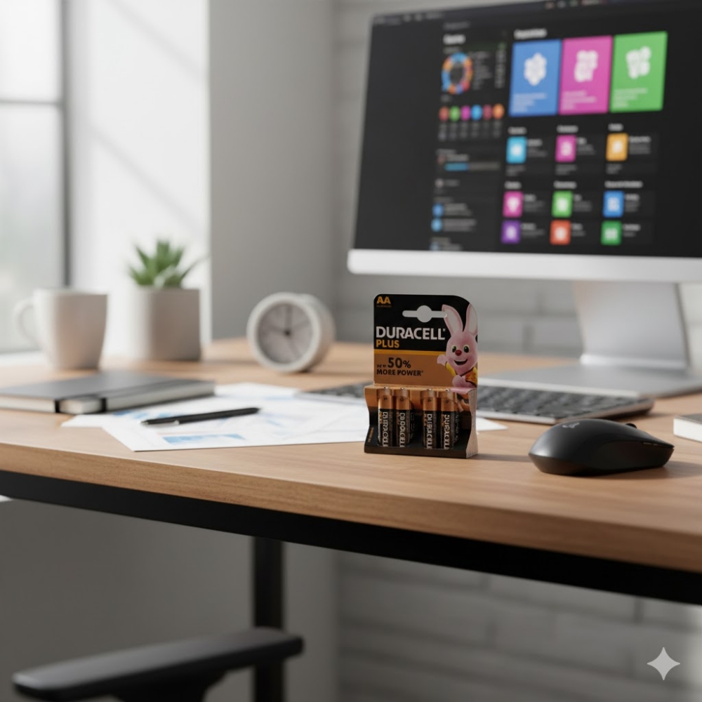 Immagine di BATTERIA STILO AA ALCALINA 4PZ TECHMADE TM-LR6