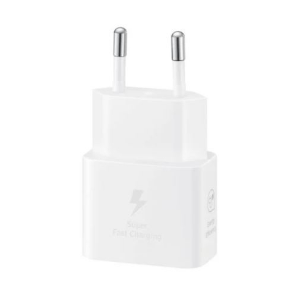 Immagine di CARICABATTERIA DA RETE SAMSUNG SUPER FAST CHARGING 25W USB-C EP-T2510NWEGWW WHITE