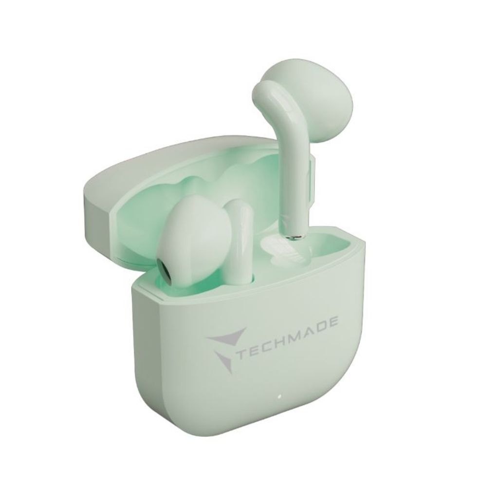 Immagine di AURICOLARI WIRELESS TECHMADE TM-XM201-GR VERDE