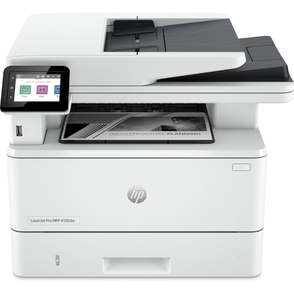 Immagine di MULTIFUNZIONE LASER HP JET PRO 2Z622F MFP-4102DW WHITE
