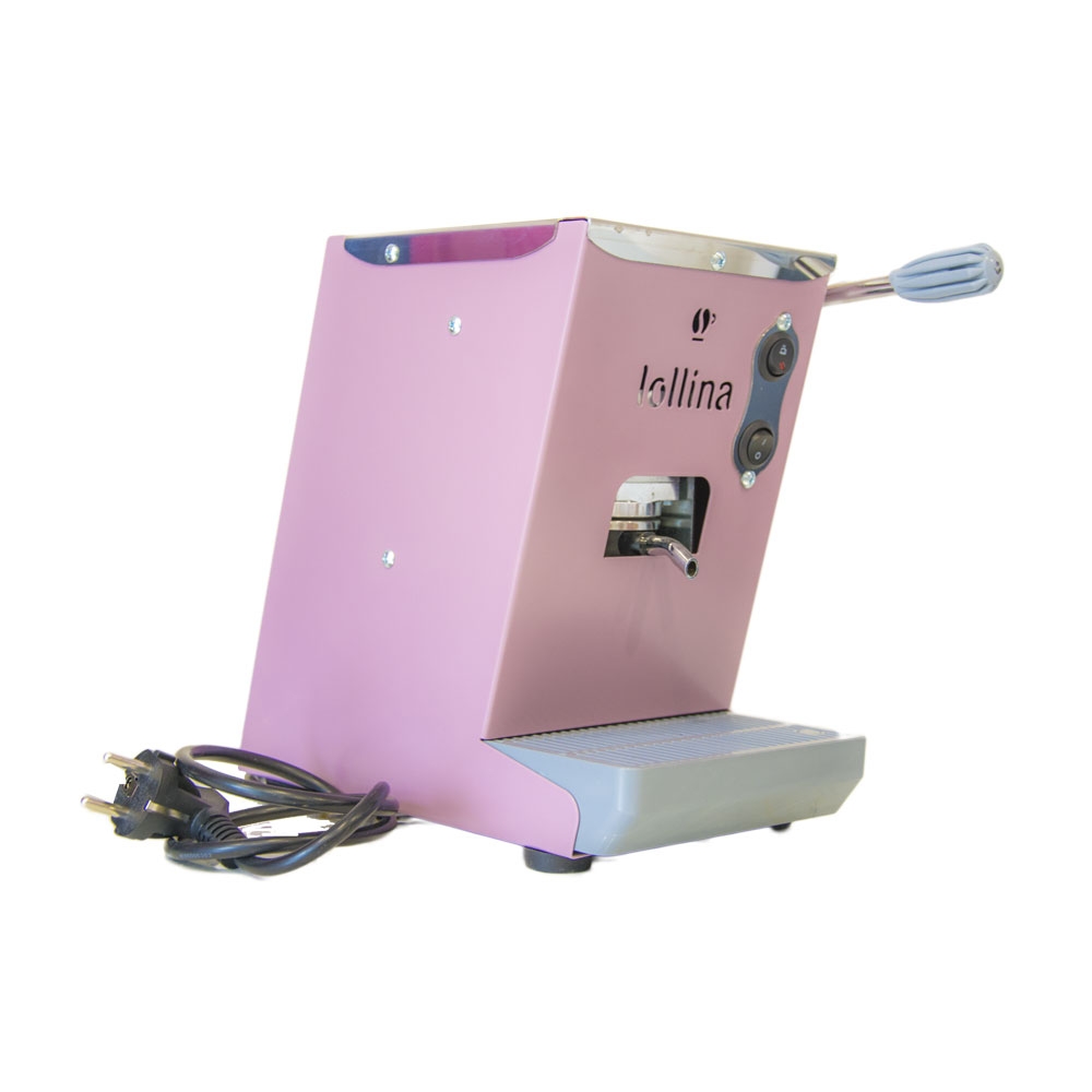 Immagine di MACCHINA DA CAFFE' LOLLO CAFFE' LOLLINA CANDY ROSAPOP + BOX 40 CIALDE LOLLO MIX ORO