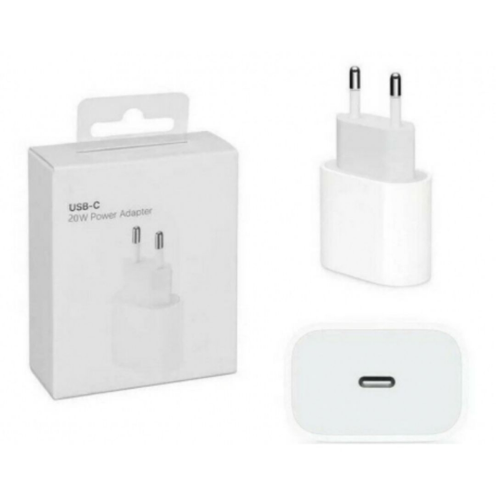 Immagine di CARICABATTERIA DA RETE FAST CHARGE USB-C 20W APPLE MD3J4ZM/A