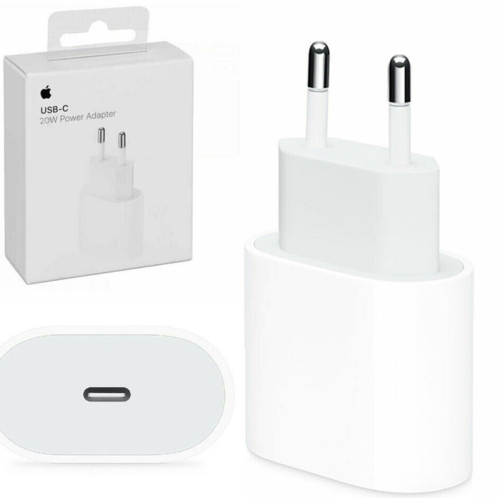 Immagine di CARICABATTERIA DA RETE FAST CHARGE USB-C 20W APPLE MD3J4ZM/A