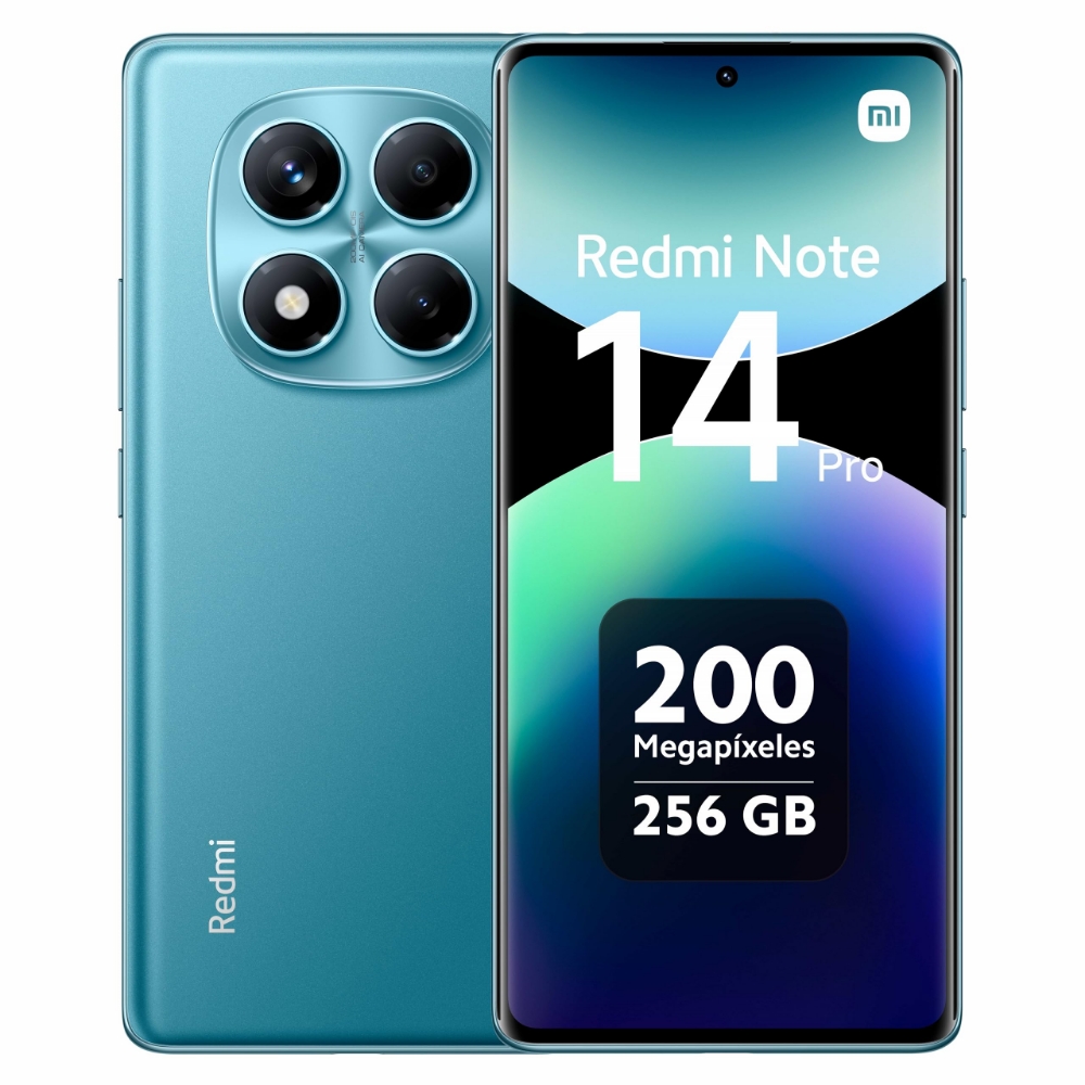 Immagine di SMARTPHONE XIAOMI REDMI NOTE 14 PRO 4G 8+256GB DUOS OCEAN BLUE ITALIA