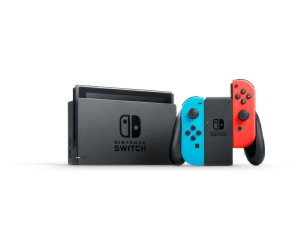 Immagine di CONSOLE NINTENDO SWITCH (NEW REVISED MODEL 2022) NINTENDO JOY-CON ROSSO/BLU NEON IT