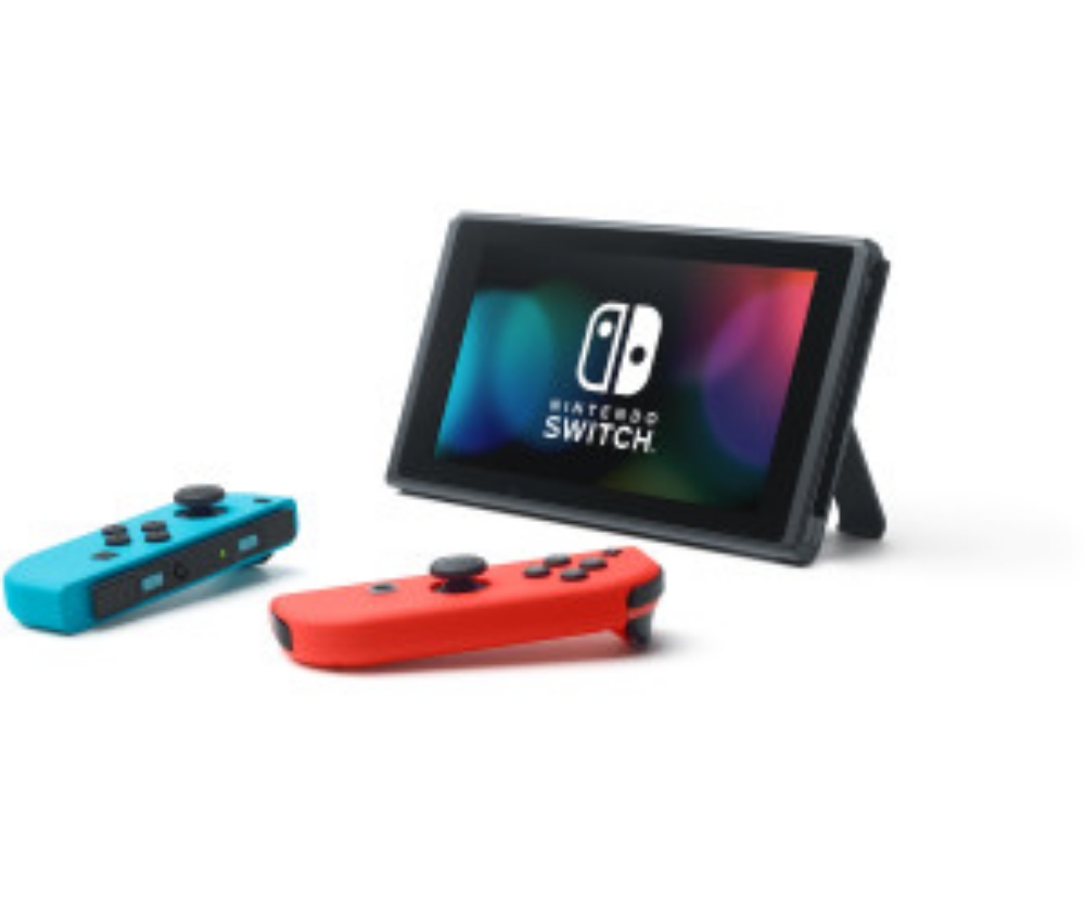 Immagine di CONSOLE NINTENDO SWITCH (NEW REVISED MODEL 2022) NINTENDO JOY-CON ROSSO/BLU NEON IT