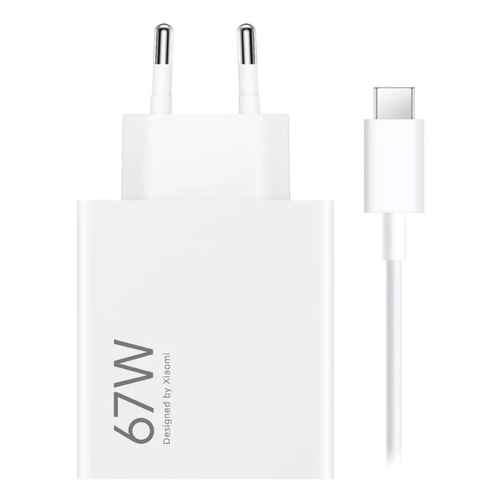 Picture of CARICABATTERIA DA RETE 67W XIAOMI USB-A BHR07SKEU WHITE