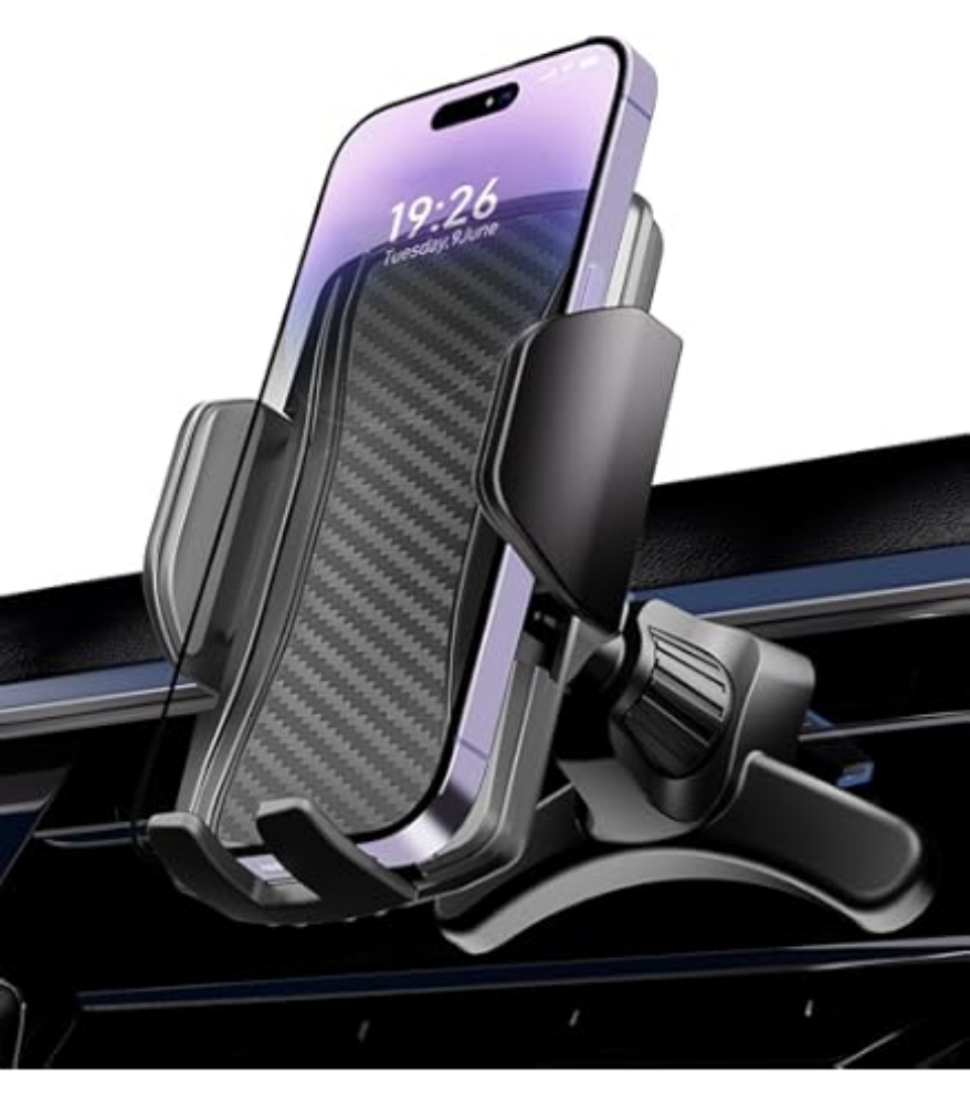 Immagine di SUPPORTO PER AUTO ONYX CH-1 IN ABS 50-150MM NERO