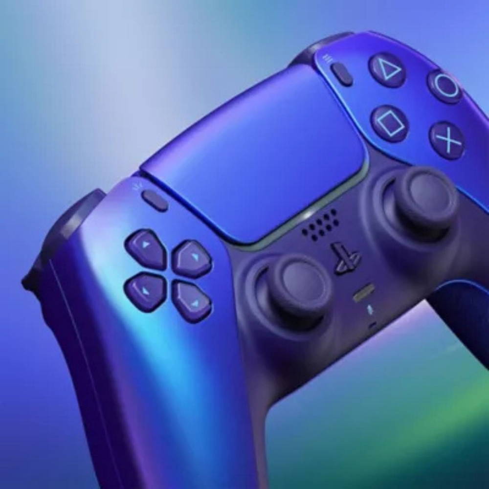 Picture of GAMEPAD PS5 SONY WIRELESS DUAL SENSE CHROME INDIGO ITALIA