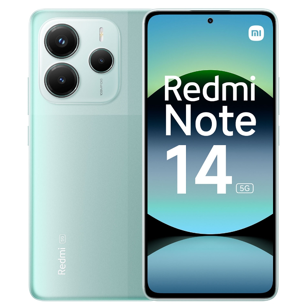 Picture of SMARTPHONE XIAOMI REDMI NOTE 14 5G 8+256GB DUOS CORAL GREEN ITALIA