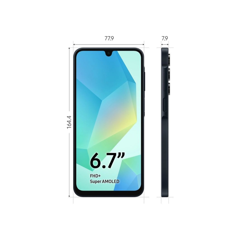 Picture of SMARTPHONE SAMSUNG A166 GALAXY A16 5G 128GB DUOS BLACK ENTERPRISE EDITION ITALIA