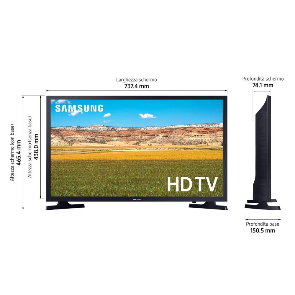 Picture of TV LED 32" SAMSUNG UE32T4300AEXZT SMART TV ITALIA BLACK