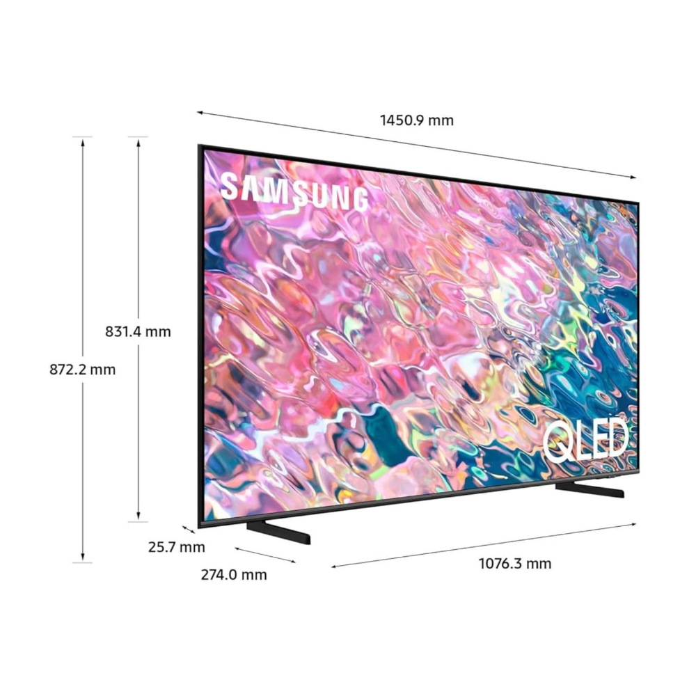 Immagine di TV QLED 65" SAMSUNG QE65Q60DAUXXH SMART TV EUROPA BLACK