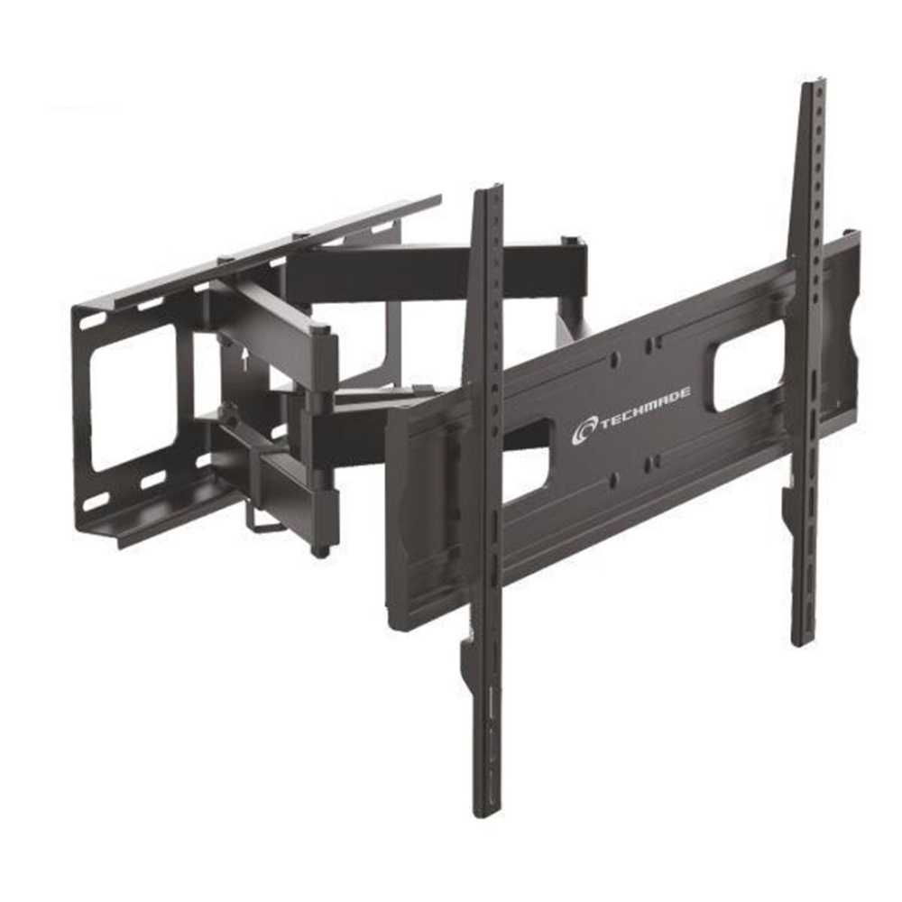 Immagine di STAFFA MONTAGGIO PER TV A MURO CON BRACCIO DOPPIO INCLINABILE 32"-80" TECHMADE TM-WPLB-8103L