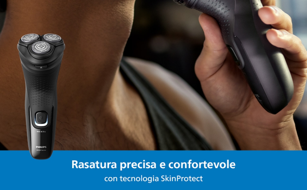 Immagine di RASOIO ELETTRICO PHILIPS SERIE 3000 BODYGROOM BG3480/15 GREY