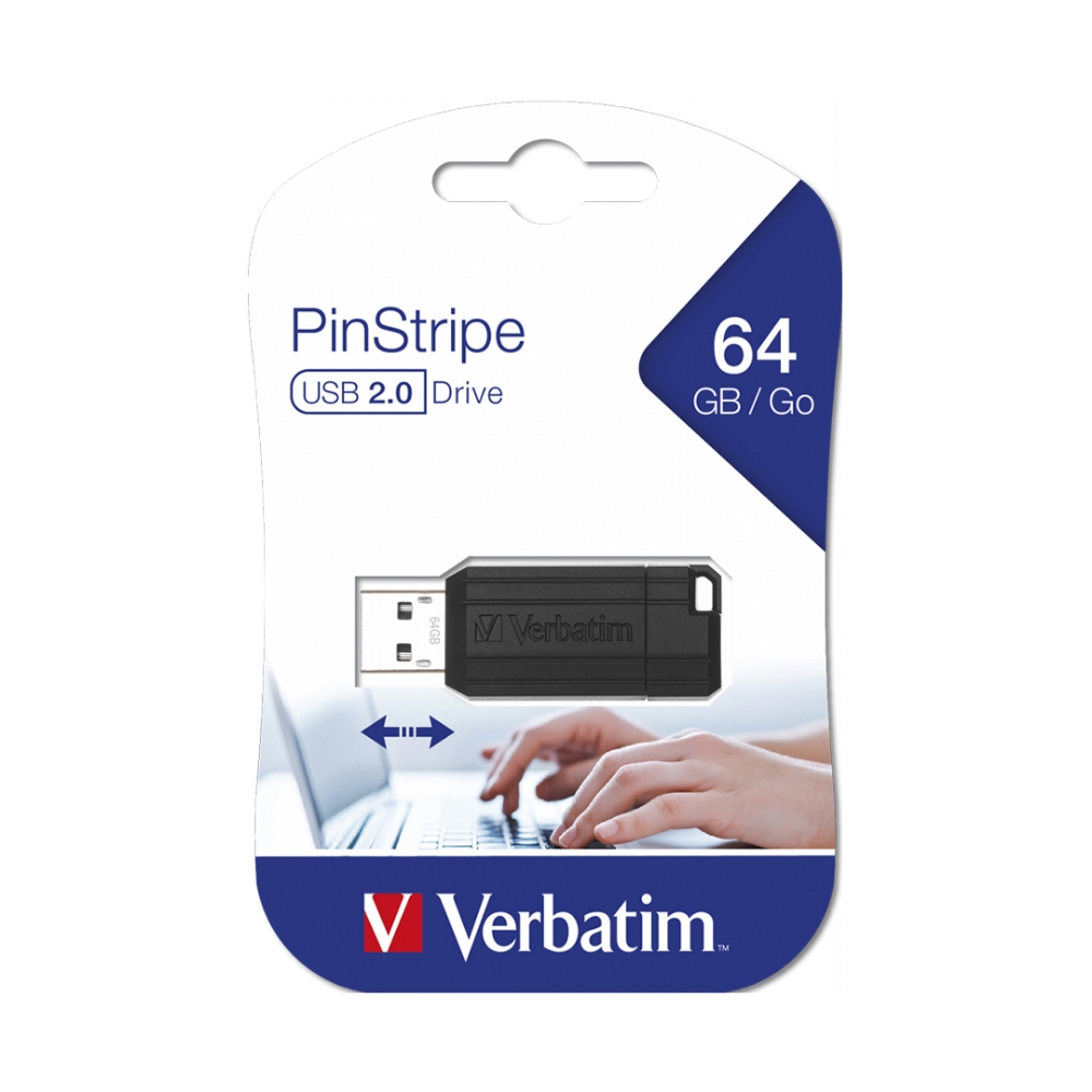 Immagine di MEMORIA USB 64GB 2.0 VERBATIM 49065