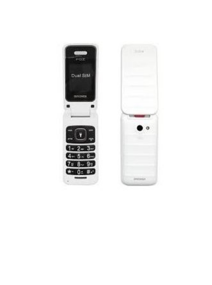 Immagine di CELLULARE BRONDI FOX DUOS WHITE ITALIA