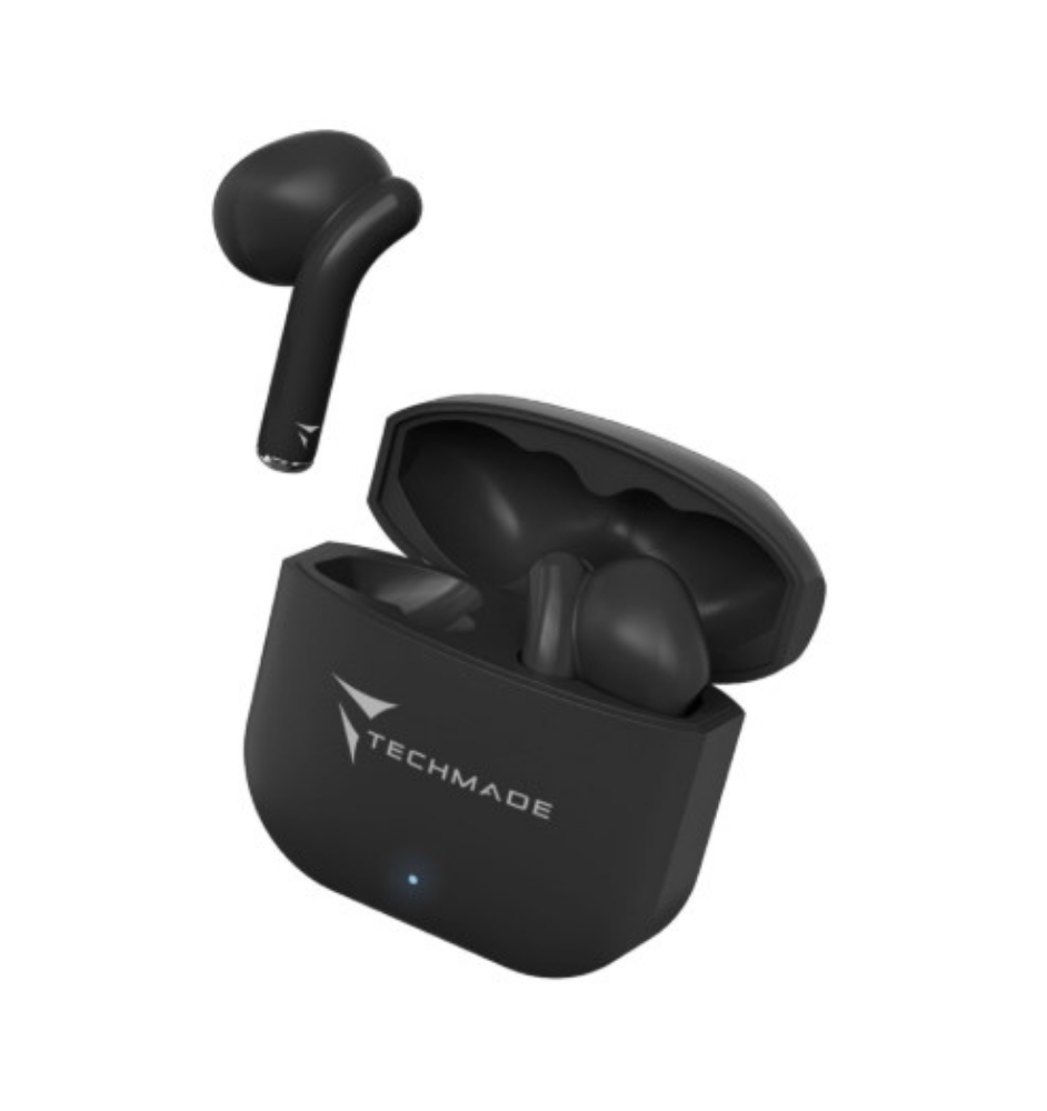 Immagine di AURICOLARI WIRELESS TECHMADE TM-XM201-BK NERO