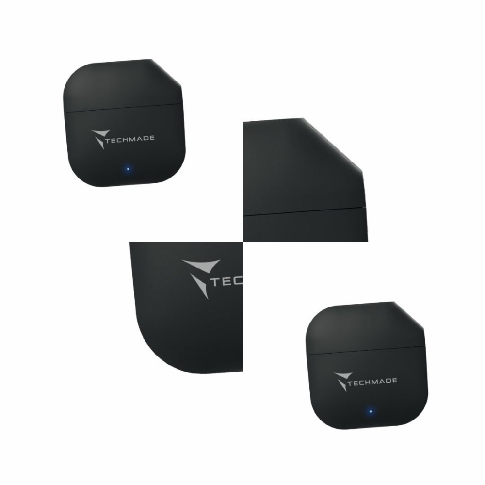 Immagine di AURICOLARI WIRELESS TECHMADE TM-XM201-BK NERO