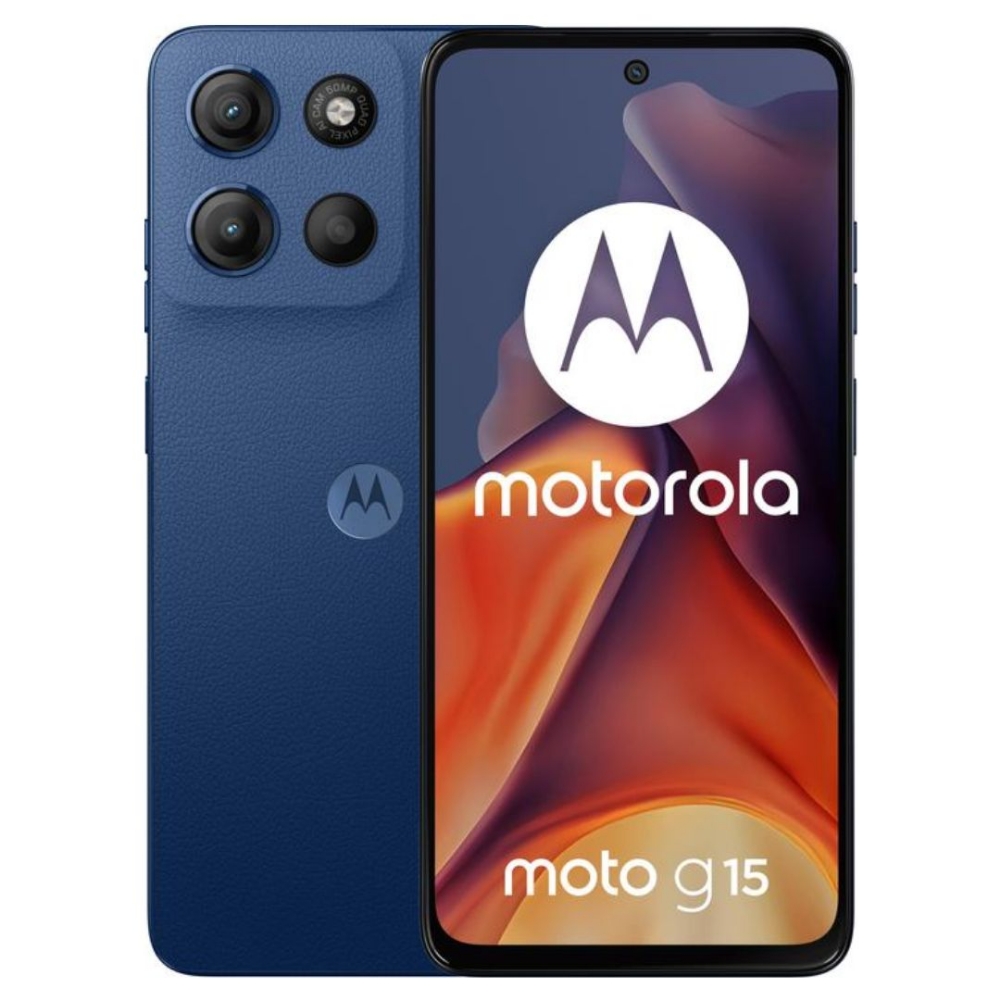 Immagine di SMARTPHONE MOTOROLA G15 4G 8+128GB DUOS BLUE ITALIA