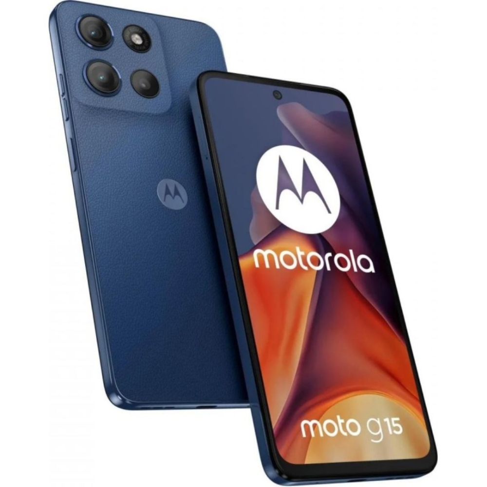 Immagine di SMARTPHONE MOTOROLA G15 4G 8+128GB DUOS BLUE ITALIA