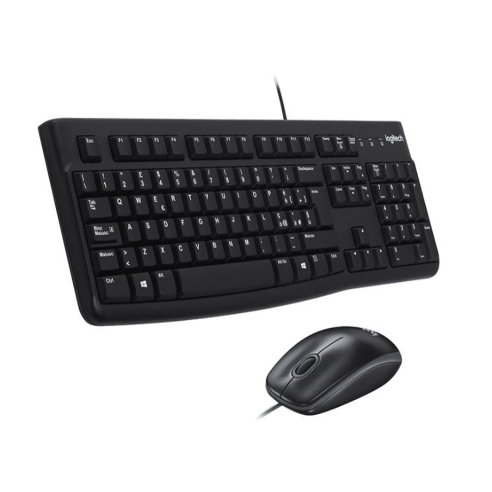 Immagine di TASTIERA + MOUSE USB LOGITECH DESKTOP MK120 920-002543