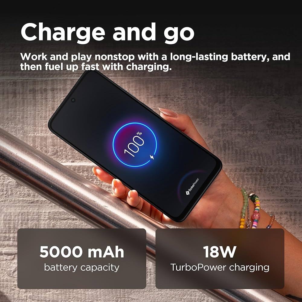 Immagine di SMARTPHONE MOTOROLA G35 5G 4+256GB DUOS BLACK ITALIA