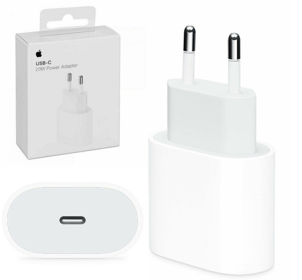 Immagine di CARICABATTERIA DA RETE FAST CHARGE USB-C 20W A2347 APPLE MHJE3ZM/A