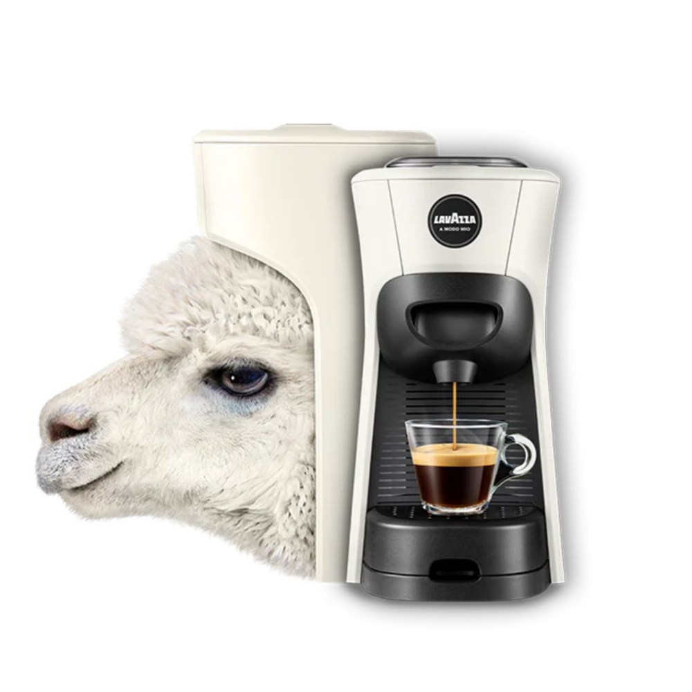 Immagine di MACCHINA DA CAFFE' A MODO MIO LAVAZZA TINY ECO WHITE