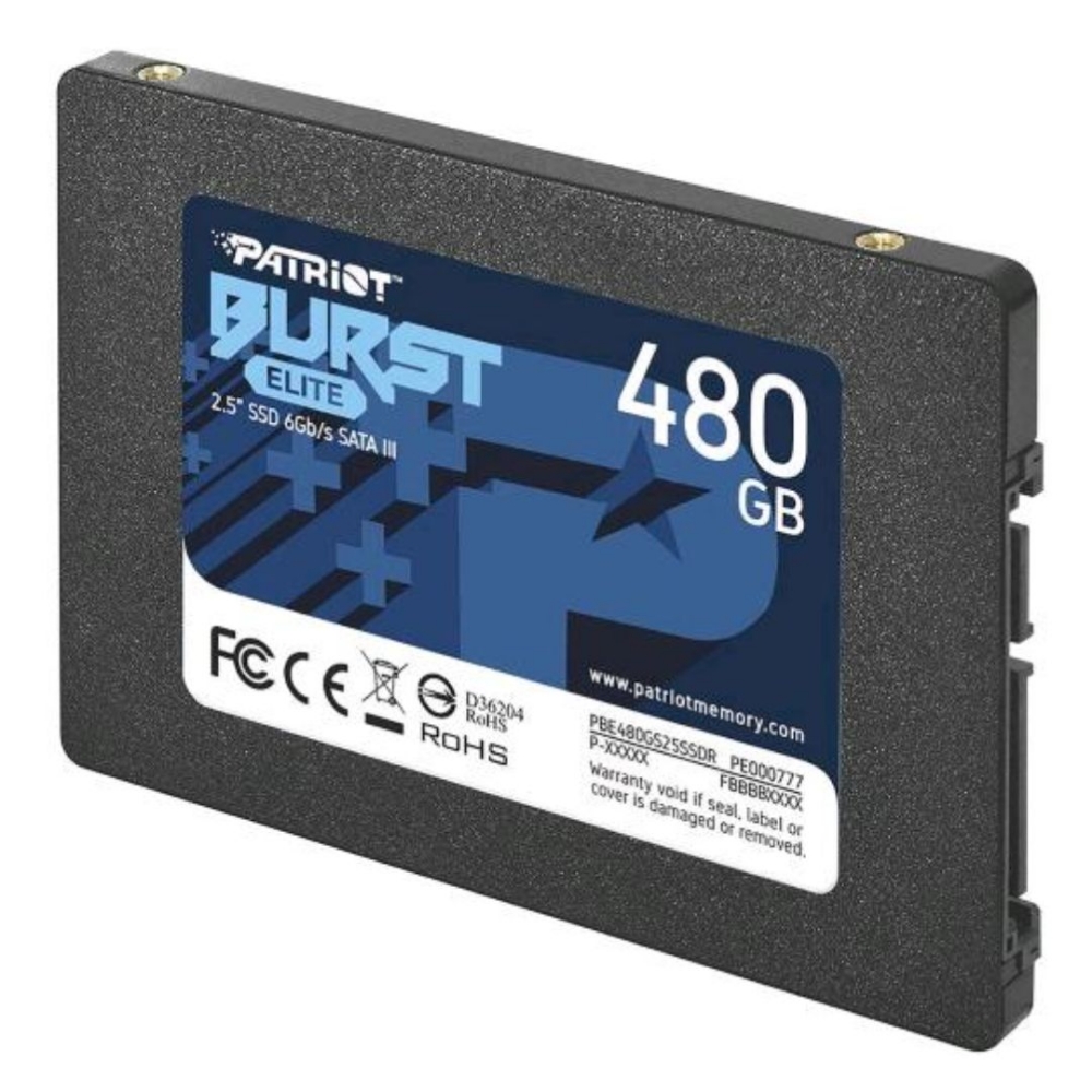 Immagine di HARD DISK 2,5 SSD 480GB PATRIOT BURST ELITE PBE480GS25SSDR