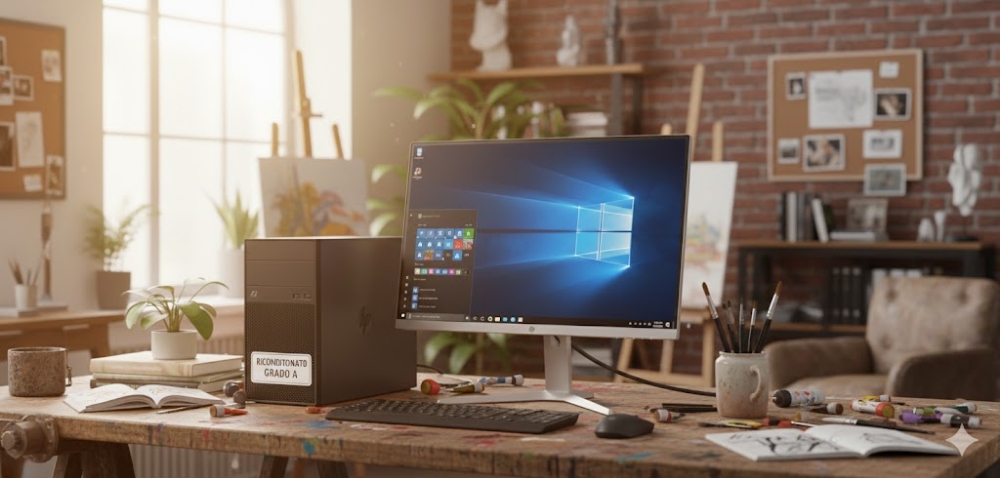 Picture of PC HP Z2 G4 SFF I7-8TH/16GB/512GB/W11P RICONDIZIONATO GRADO A