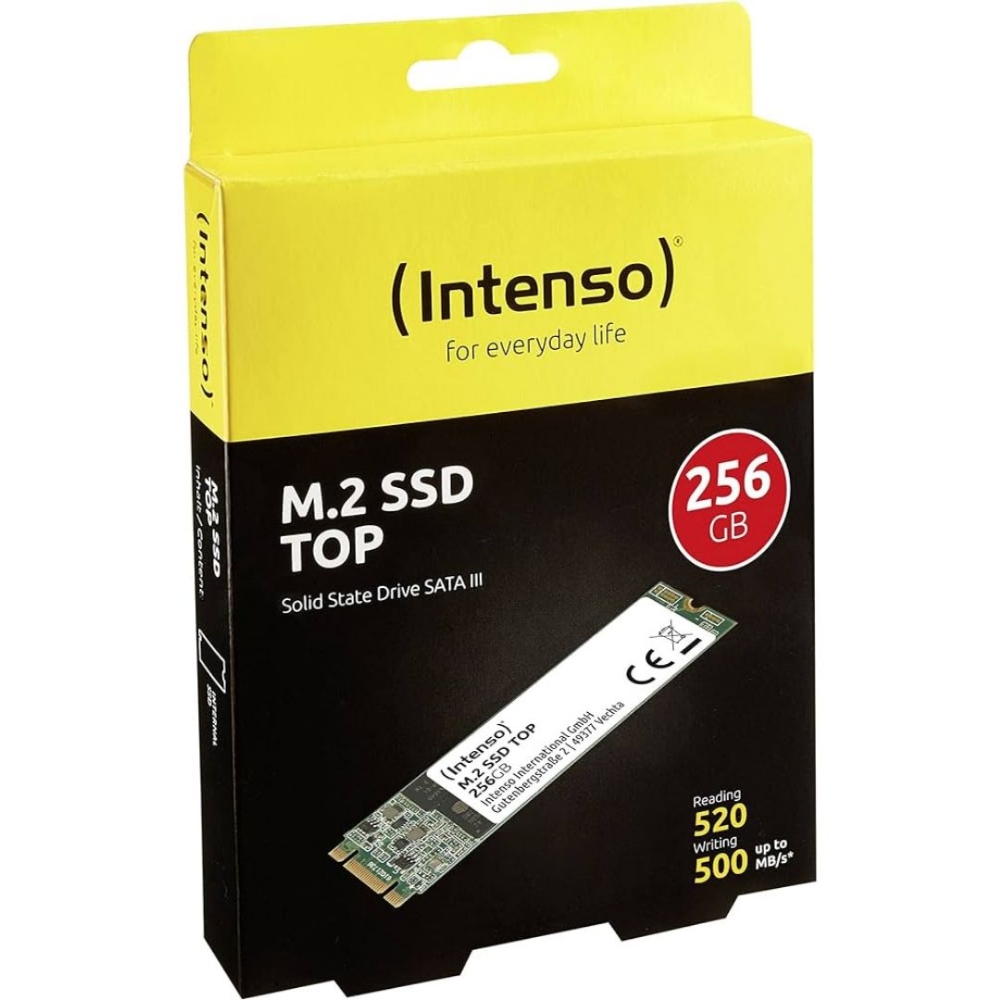 Picture of HARD DISK M.2 SSD 256GB INTENSO M.2 TOP 3832440
