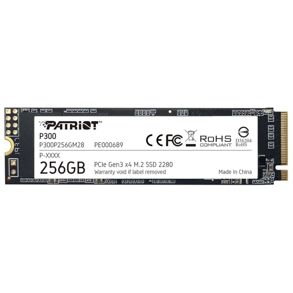 Immagine di HARD DISK 2,5 SSD M.2 256GB NVME PATRIOT P300 P300P256GM28