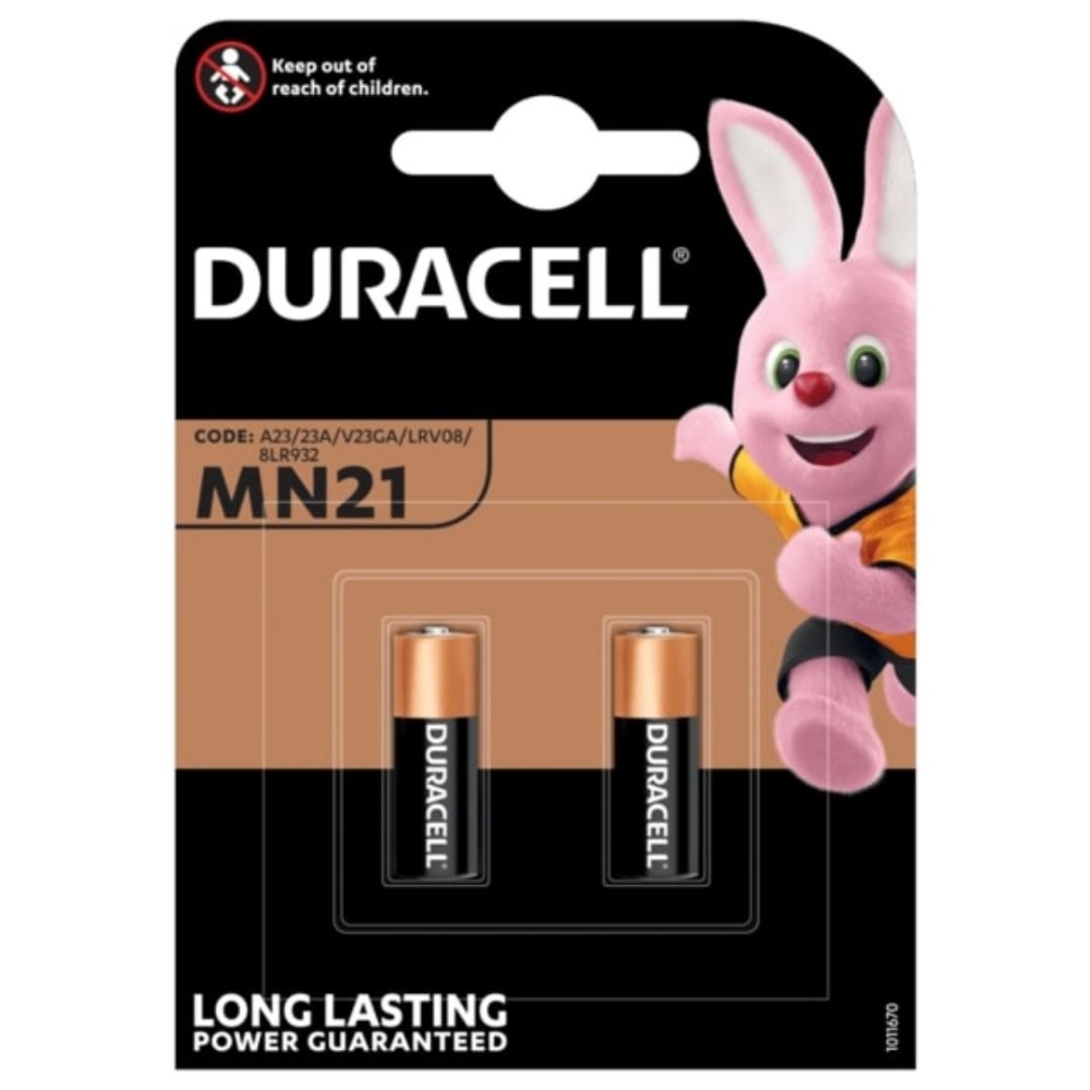 Immagine di BATTERIA 12V ALCALINA 2PZ DURACELL MN21