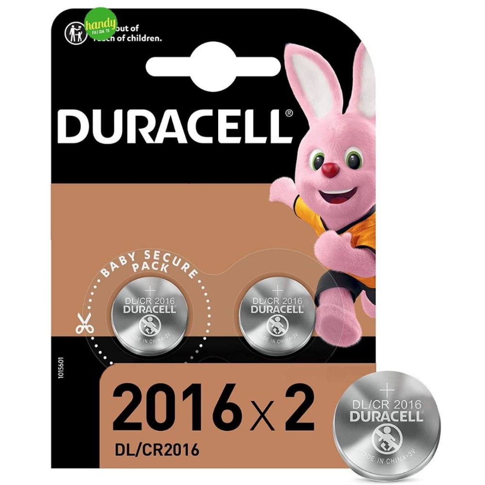 Immagine di BATTERIA CMOS 3V 2PZ DURACELL DL-2016