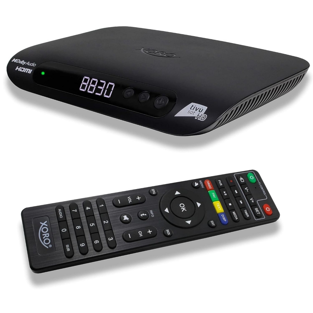 Immagine di DECODER SATELLITARE HD TIVUSAT XORO HRS 8830 BLACK
