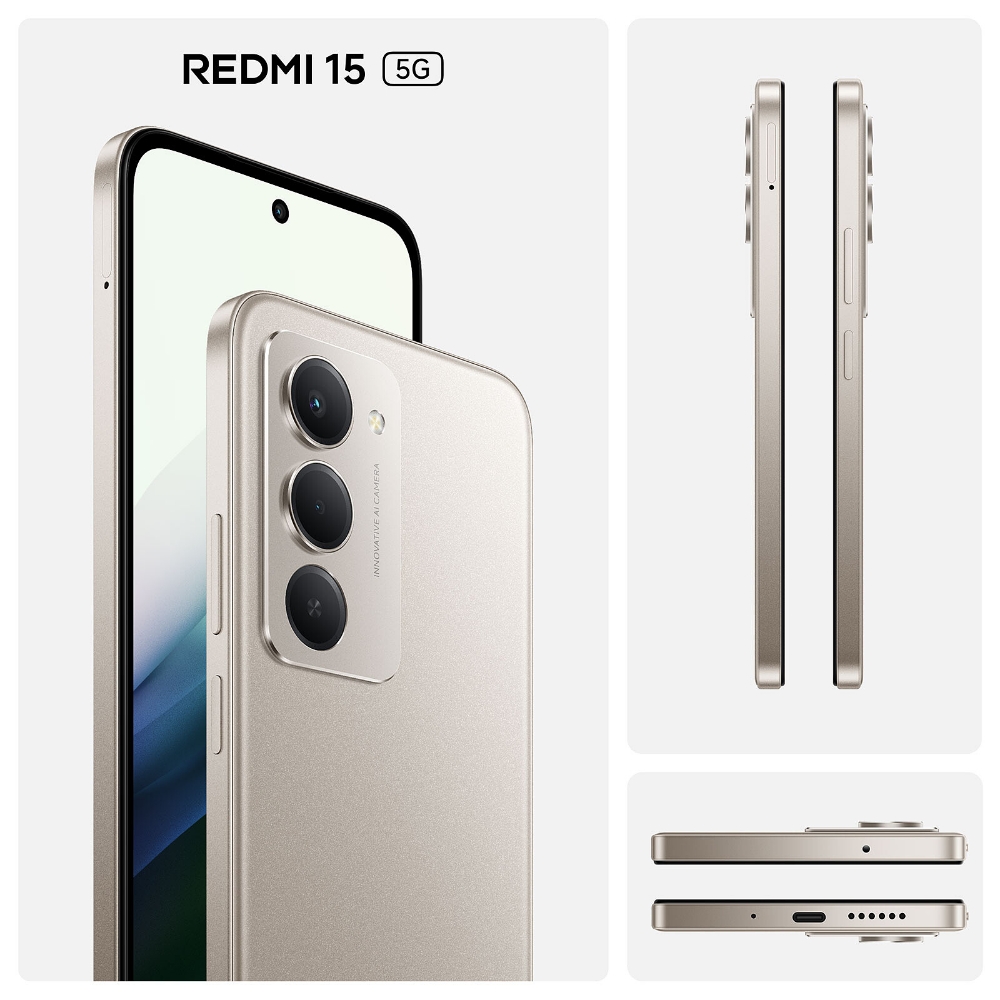 Immagine di SMARTPHONE XIAOMI REDMI 15 4G 8+256GB DUOS TITAN GREY ITALIA