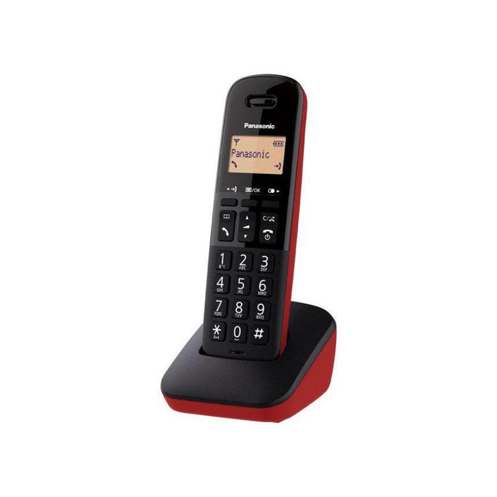 Picture of CORDLESS PANASONIC KX-TGB610JTR BLACK/RED
