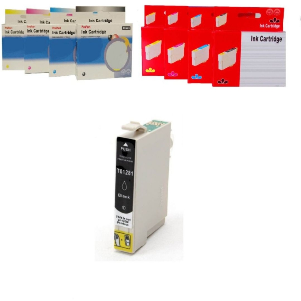 Picture of COMPATIBILE EPSON T1281 NERO