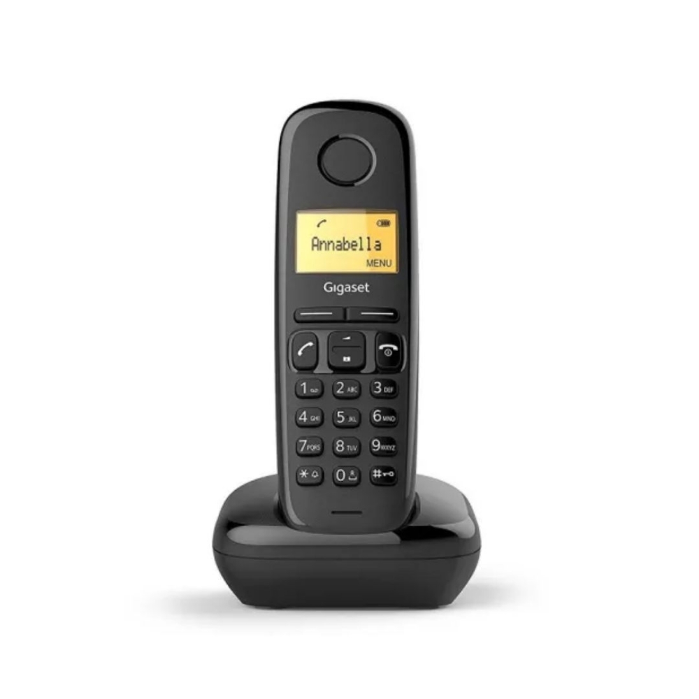 Immagine di CORDLESS SIEMENS GIGASET A170 DUO BLACK