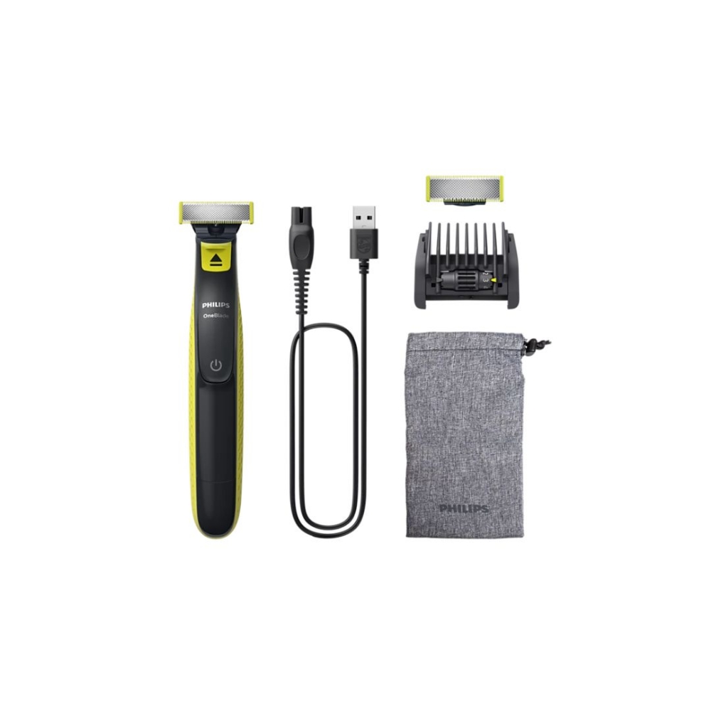 Immagine di RASOIO ELETTRICO RICARICABILE PHILIPS ONE BLADE TUTTO IN 1 QP2724/10