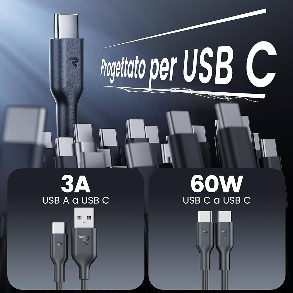 Immagine di CAVO TYPE-C A TYPE-C 1M FAST CHARGE APPLE MW493ZM/A