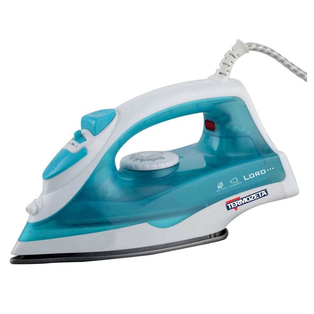 Immagine di FERRO DA STIRO VAPORE 1300W TERMOZETA LORD BLUE