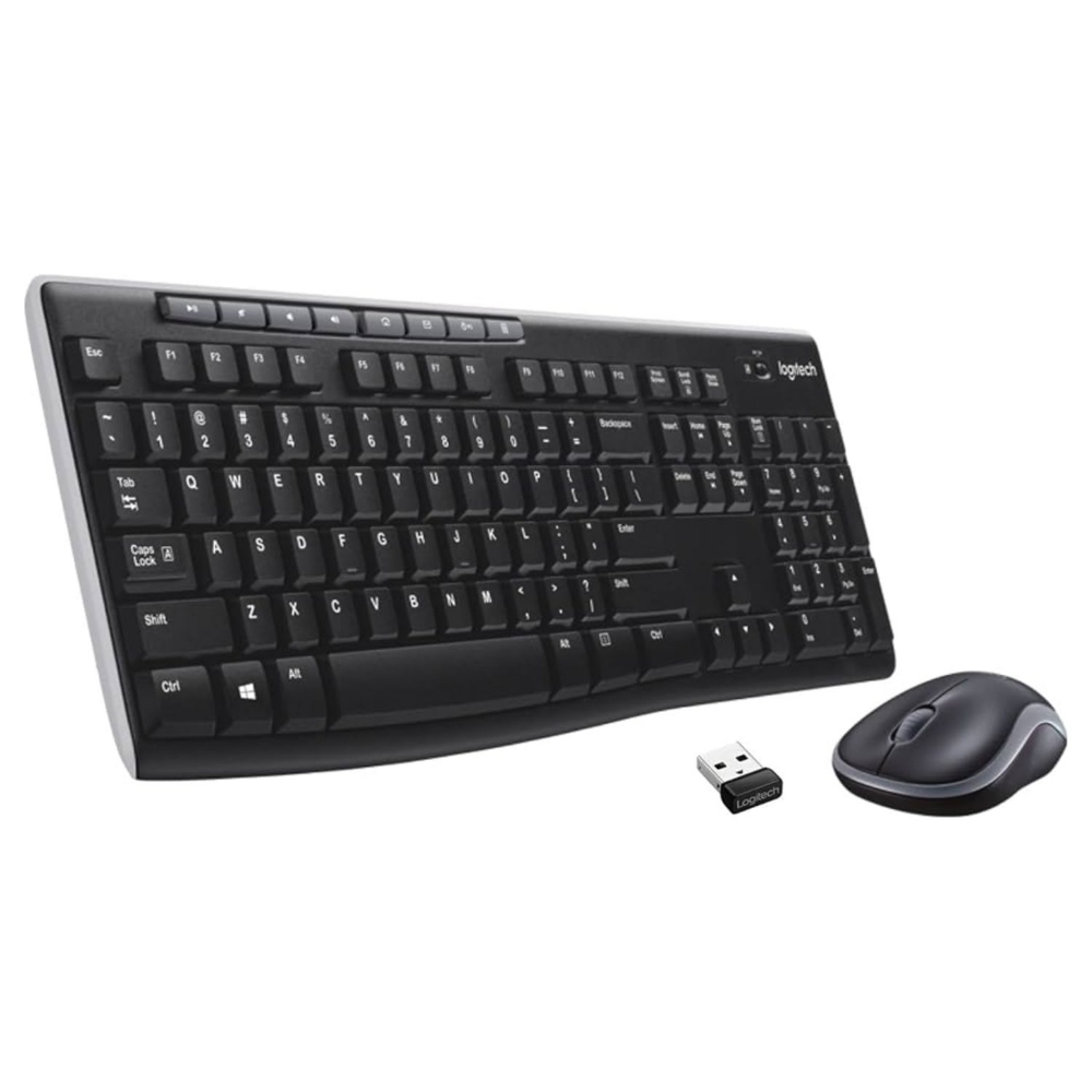 Immagine di TASTIERA + MOUSE OTTICO WIRELESS LOGITECH MK270 920-004512
